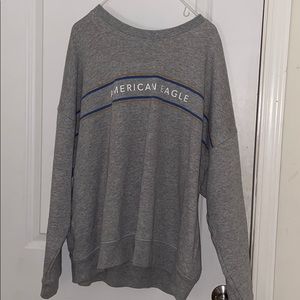 XXL GRAY AMERICAN EAGLE COMFY SWEATSHIRT